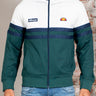 Ellesse Vesten Rimini track jacket - off white dark green
