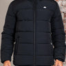 Ellesse Jassen Nebulus padded jacket - black