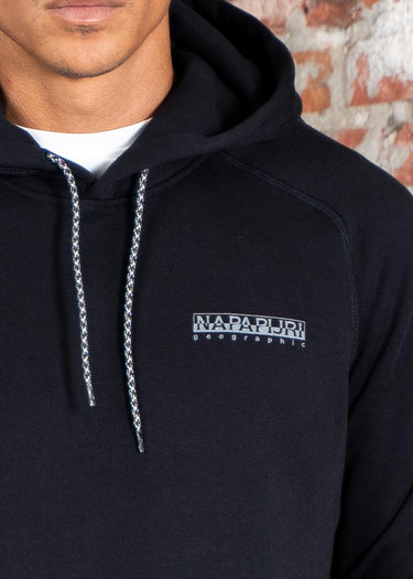 Napapijri Hoodies Back graphic hoodie - black beauty