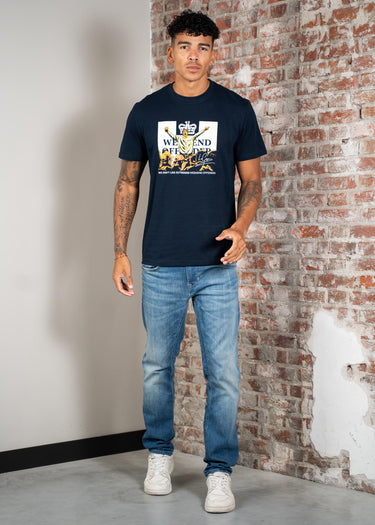 Weekend Offender T-shirts Leo gregory - navy