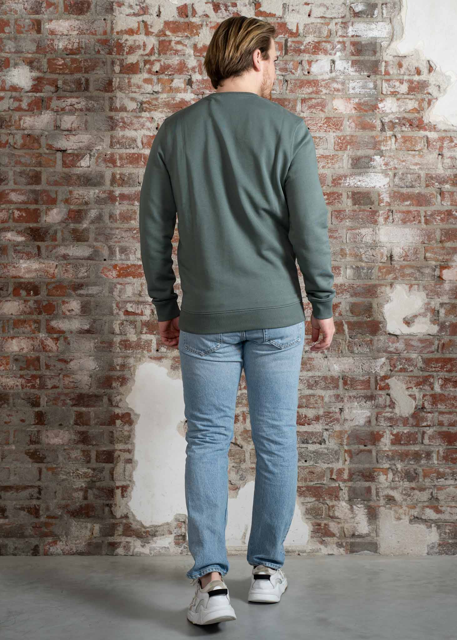 Lyle & Scott Truien Crew neck sweatshirt - green mercurial