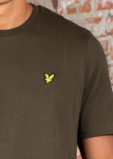Lyle & Scott T-shirts Plain t-shirt - olive