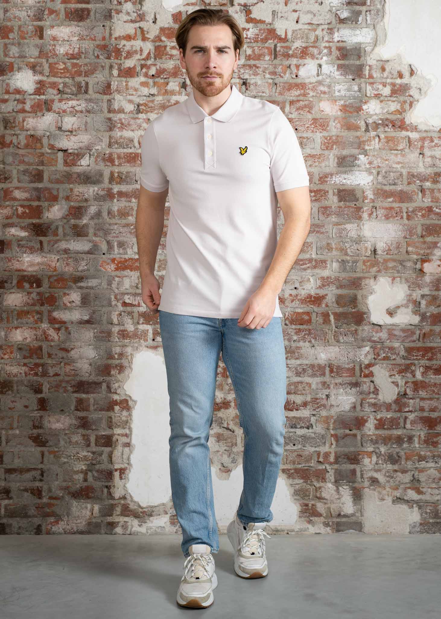 Lyle & Scott Polo's Plain polo - mist lilac
