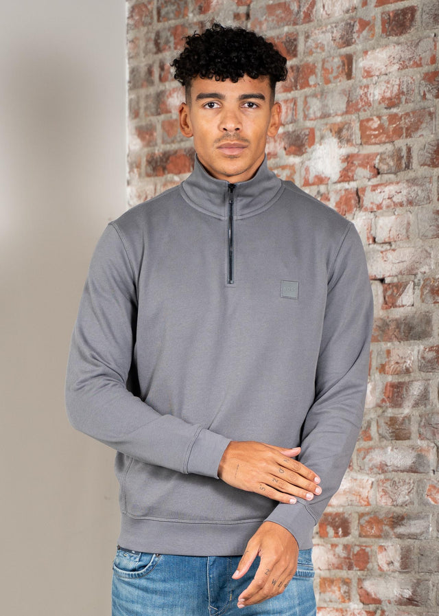 Hugo Boss Sweaters Zetrust - open grey