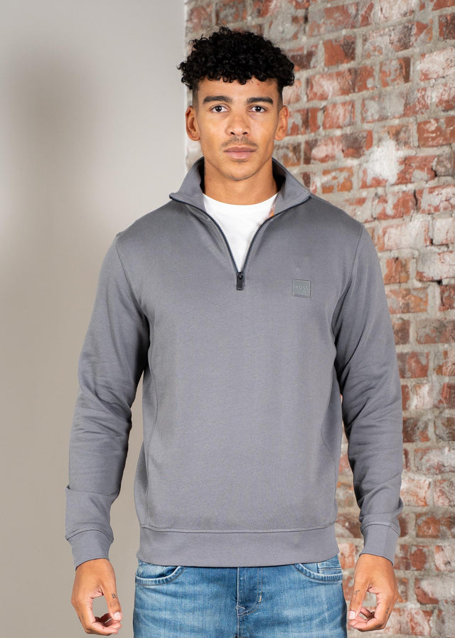 Hugo Boss Sweaters Zetrust - open grey