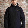 Lyle & Scott Jassen Zip through hooded jacket - jet black