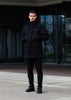 Lyle & Scott Jassen  Microfleece parka 2.0 - jet black 