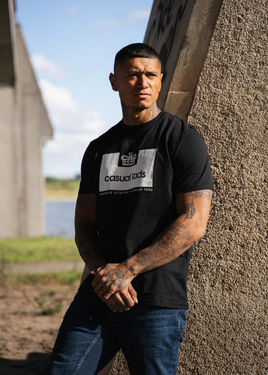 Casual Lads T-shirts Casual Lads t-shirt - black (test)