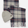 Barbour Sjaals  Swinton beanie & galingale scarf gift set - blue granite 