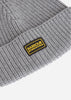 Barbour International Mutsen  Sweeper legacy knit beanie - grey marl 