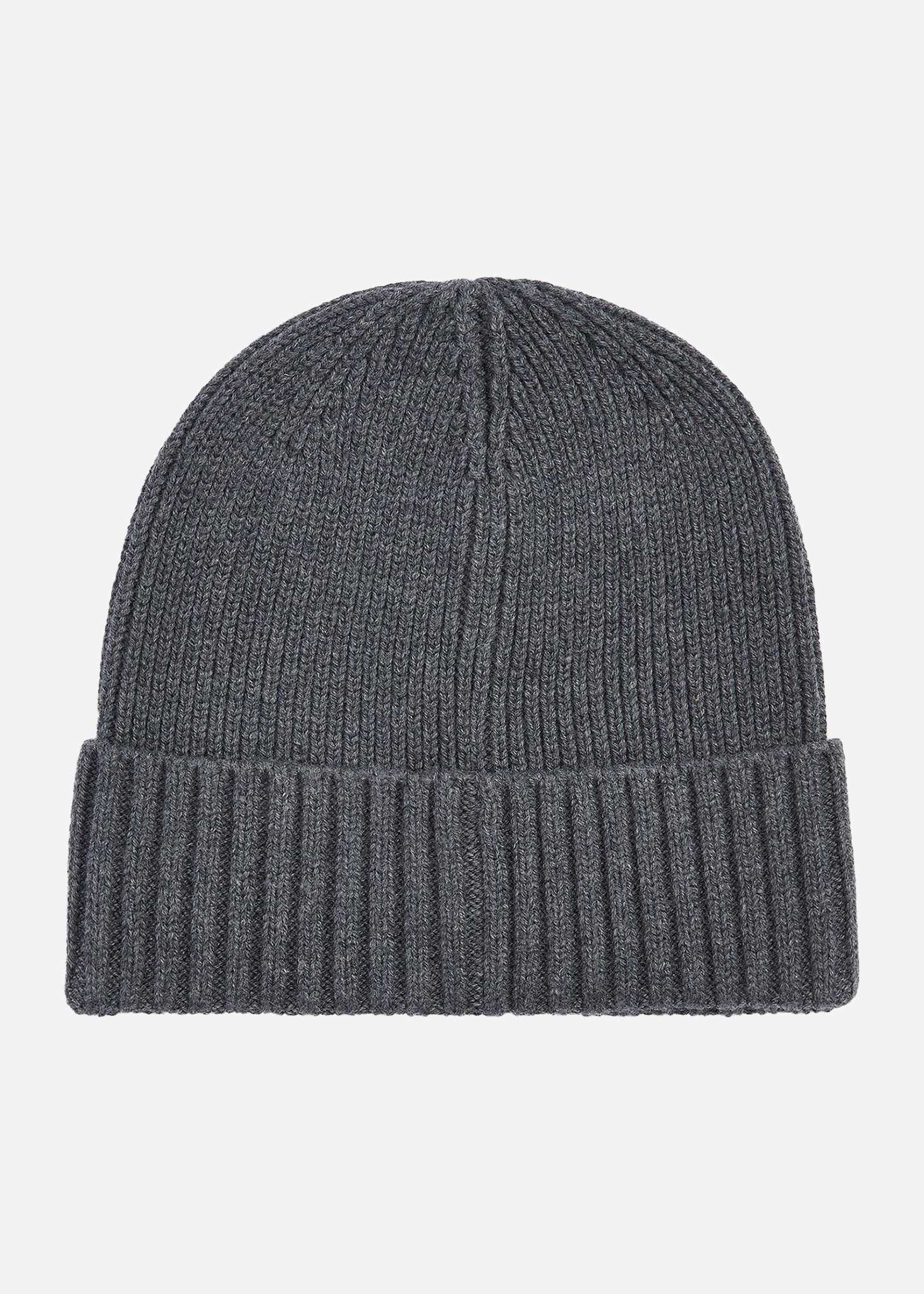 Barbour International Mutsen  Chester beanie hat - charcoal grey 