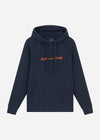 Lyle & Scott Hoodies  Embroidered logo hoodie - dark navy sorrel orange 