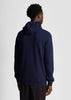 Lyle & Scott Vesten  Tonal eagle zip through hoodie - dark navy 