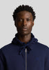 Lyle & Scott Vesten  Tonal eagle zip through hoodie - dark navy 