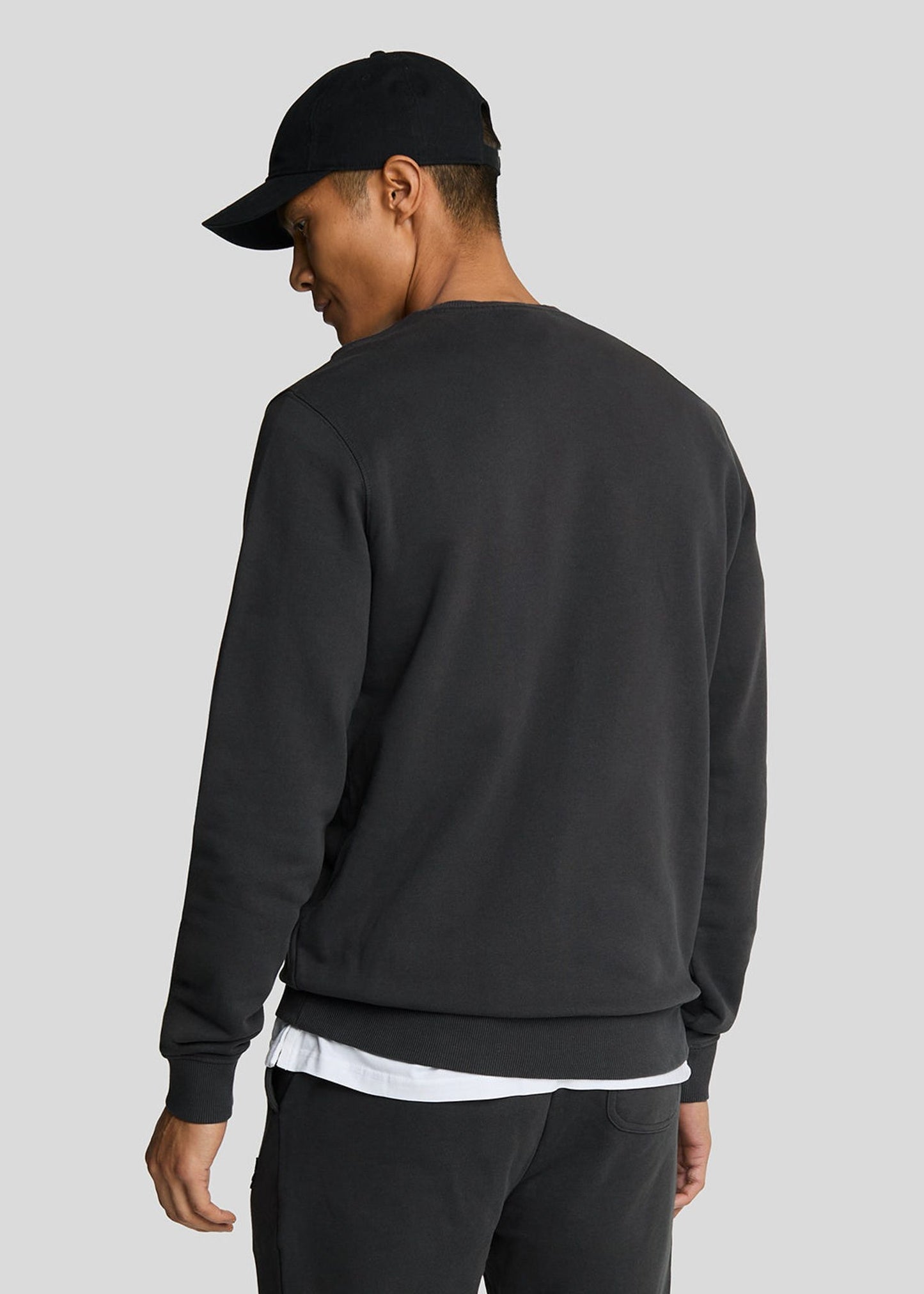 Lyle & Scott Truien  Crew neck sweatshirt - gunmetal 