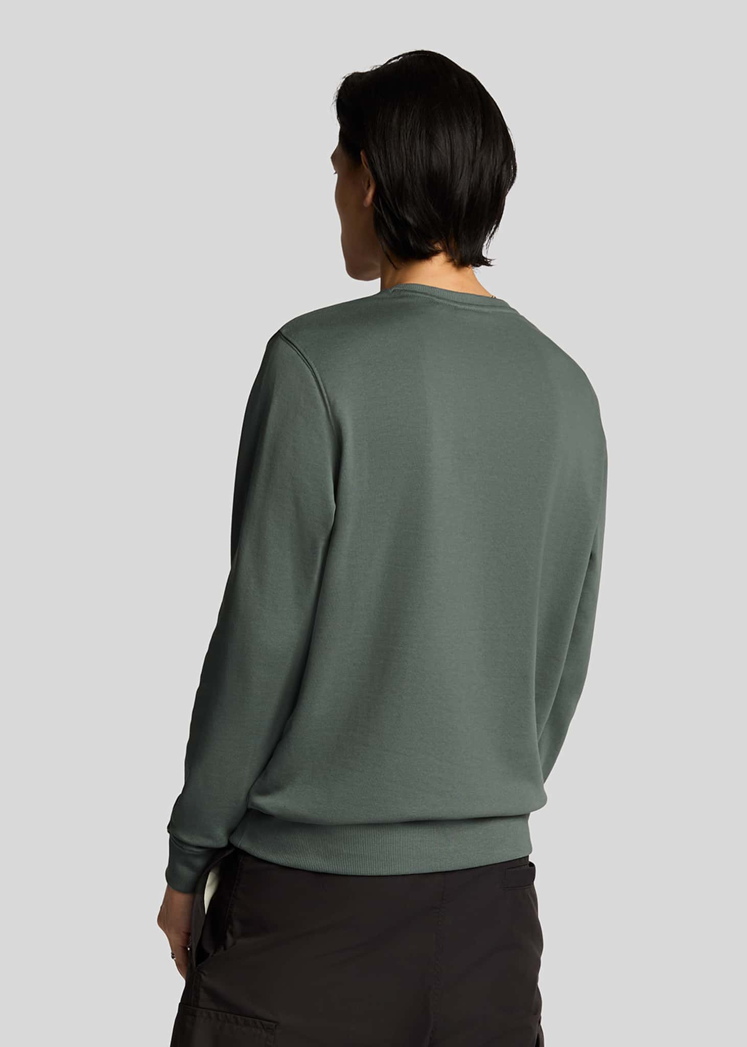 Lyle & Scott Truien Crew neck sweatshirt - green mercurial