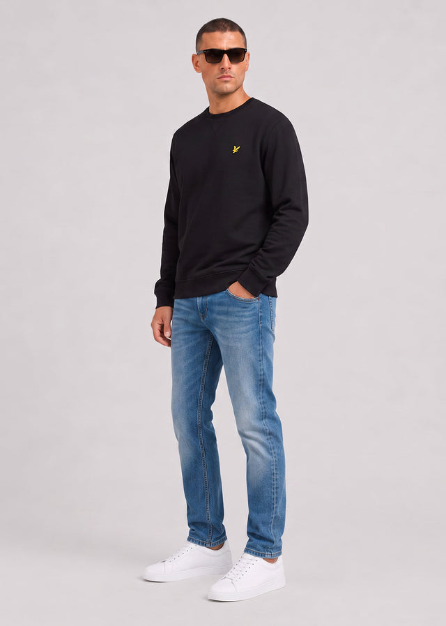 Lyle & Scott Sweaters Crew neck sweatshirt - jet black