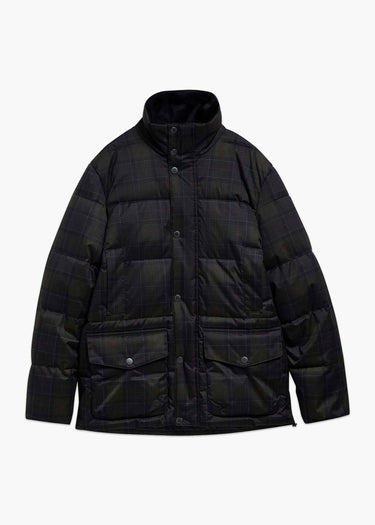 Barbour Jassen Barbour lonnen tartan puffer jacket - shadow classic tartan