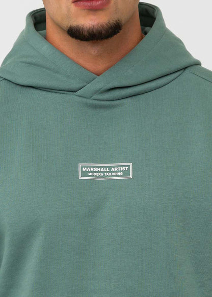 Marshall Artist Hoodies  Siren hoodie - atlantic green 