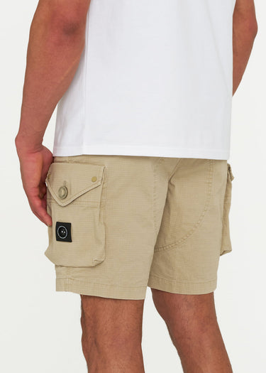 Marshall Artist Korte Broeken Arniston cargo short - stone