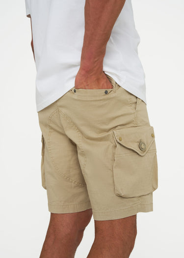 Marshall Artist Korte Broeken Arniston cargo short - stone