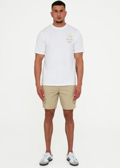 Marshall Artist Korte Broeken Arniston cargo short - stone