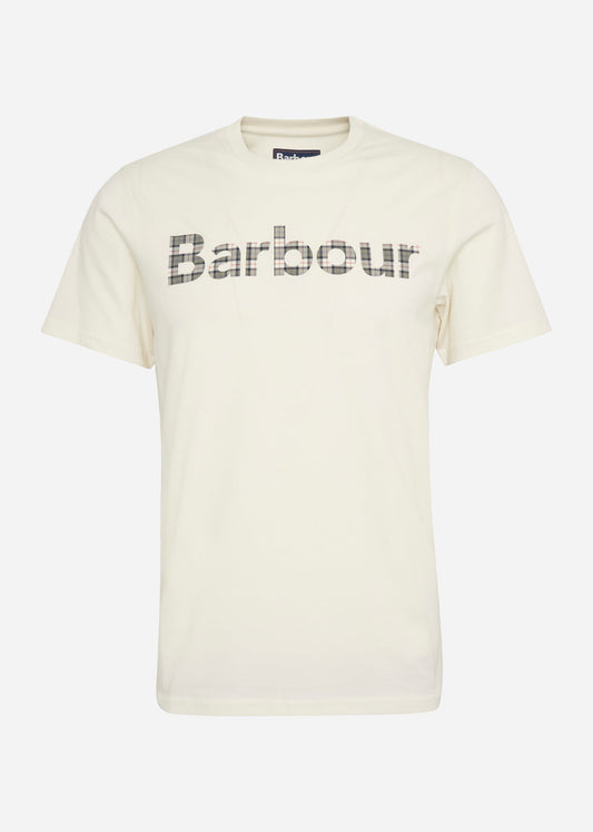 Barbour T-shirts Barbour kilnwick t-shirt - antique white