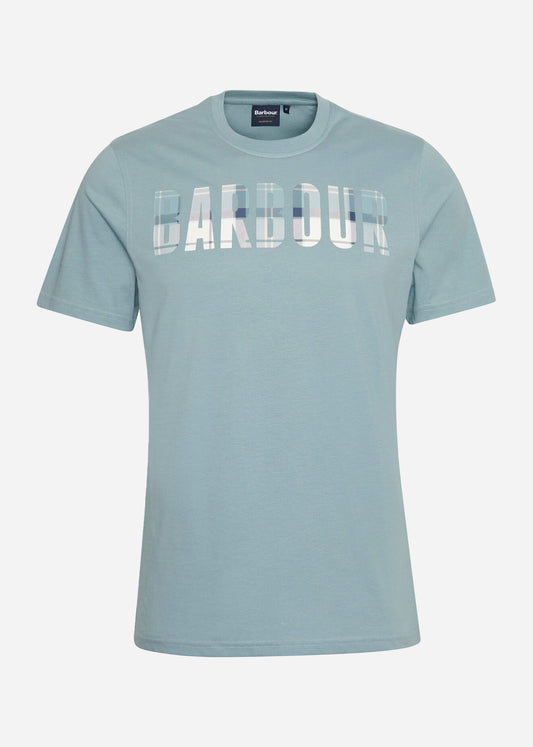 Barbour T-shirts Barbour thurford t-shirt - lead