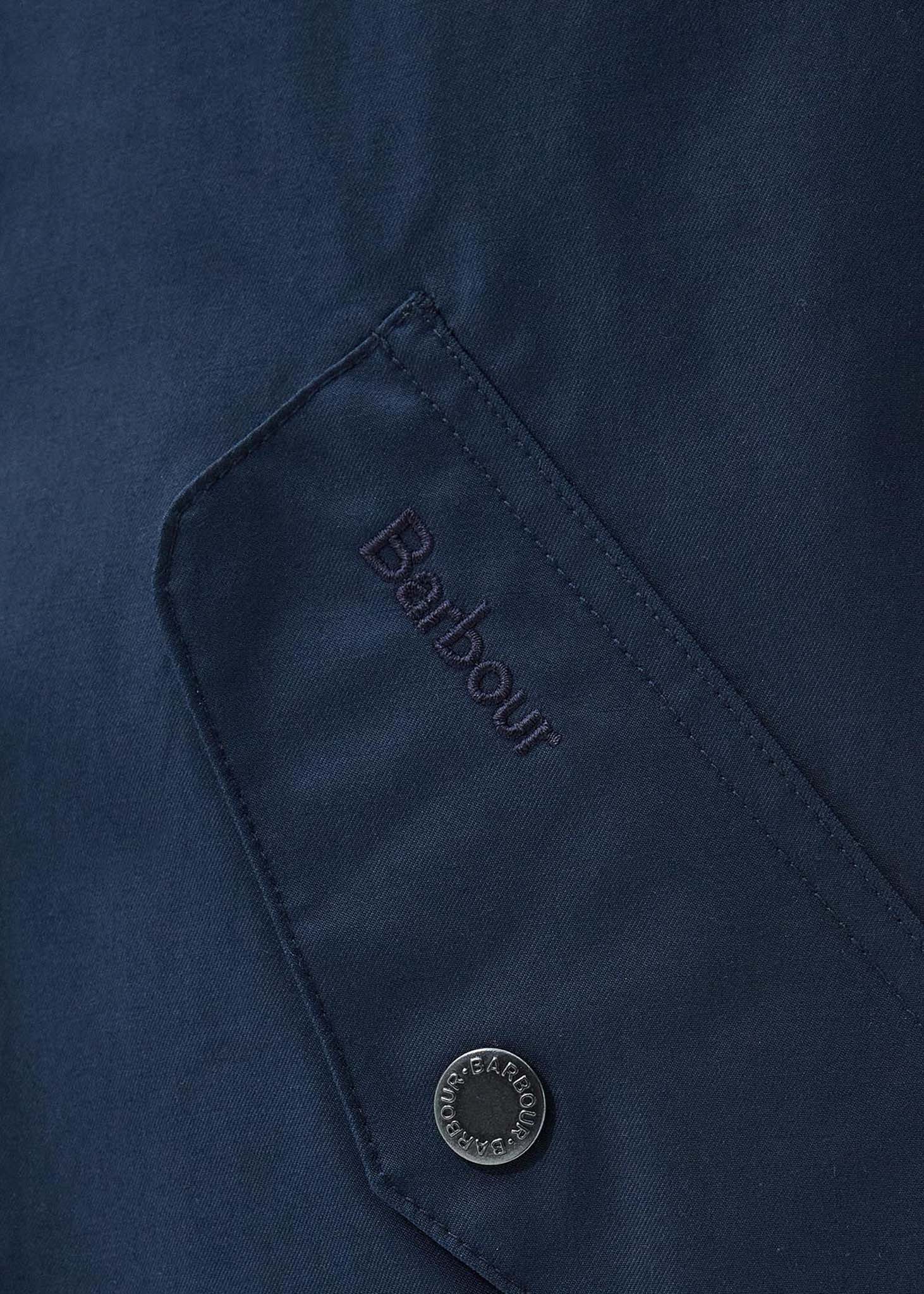 Barbour Jassen  Chelsea mac jacket - navy forest mist 