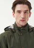 Barbour Jassen  Chelsea mac jacket - olive forest mist 