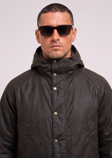 Barbour Jassen Barbour bedale wax parka - olive