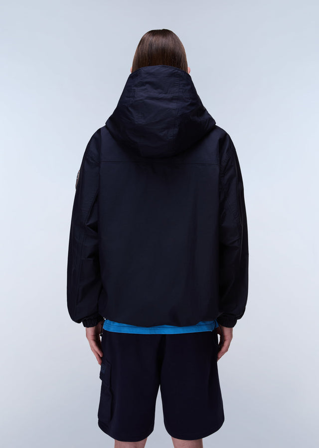 Napapijri Jassen Lightweight Packable Rainforest Overhead rf next Jacket - blu marine