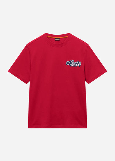 Napapijri T-shirts S zinc ss - american b