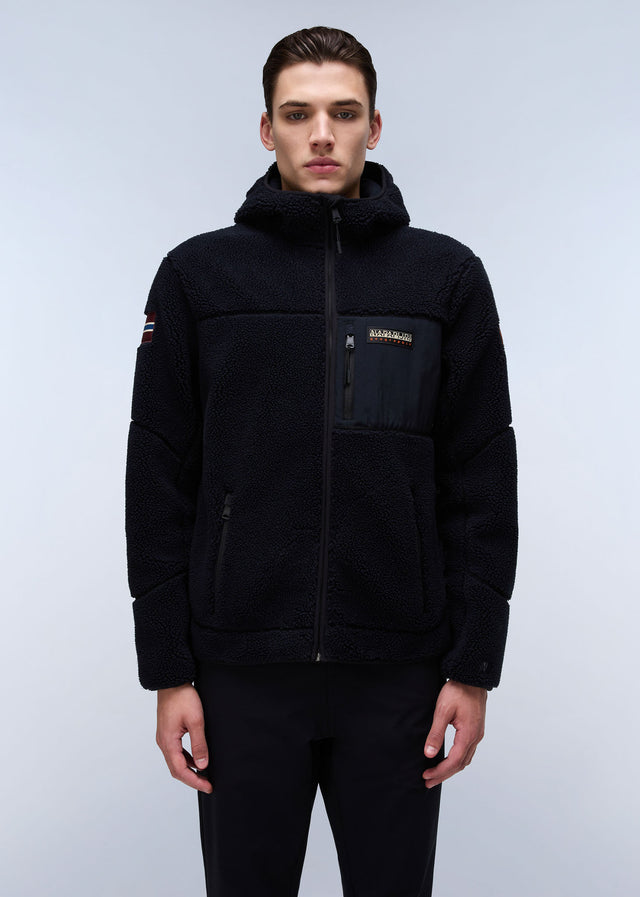 Napapijri Jackets  Yupik full zip hoodie  - black 