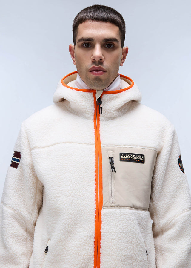 Napapijri Jackets  Yupik full zip hoodie  - whitecap gray 