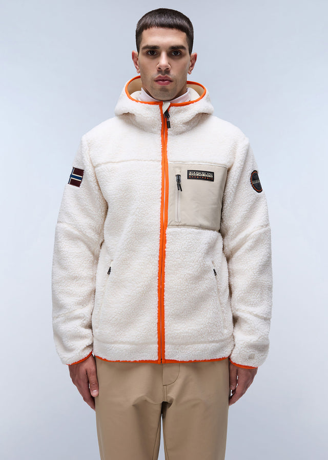 Napapijri Jackets  Yupik full zip hoodie  - whitecap gray 