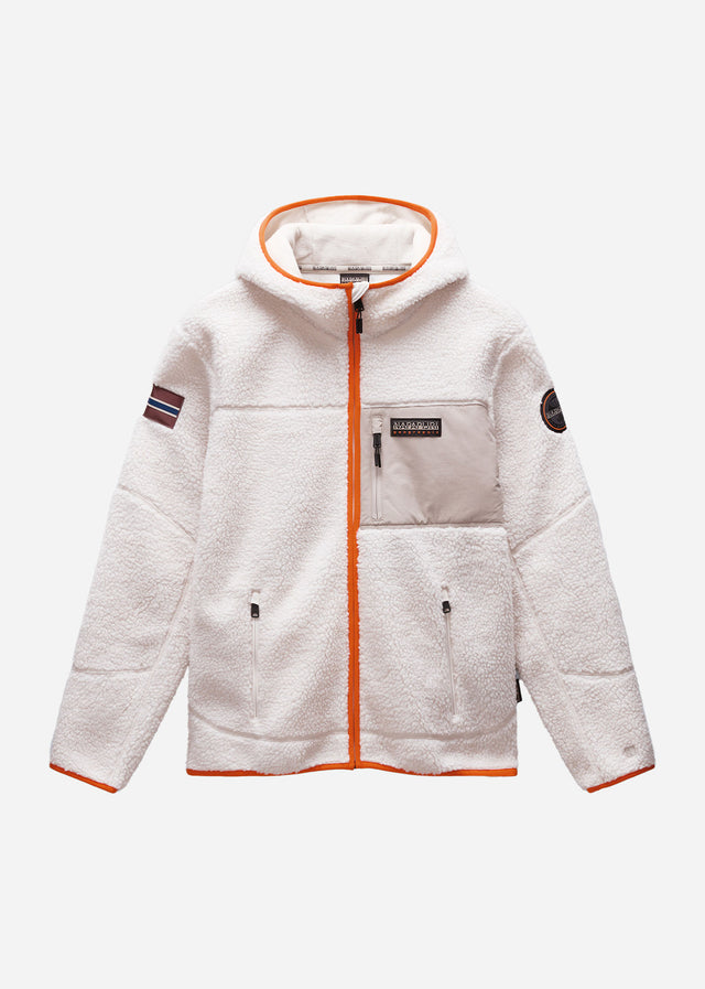 Napapijri Jackets  Yupik full zip hoodie  - whitecap gray 