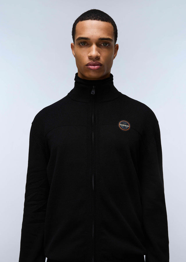 Napapijri Cardigans  Derri full zip vest - black 