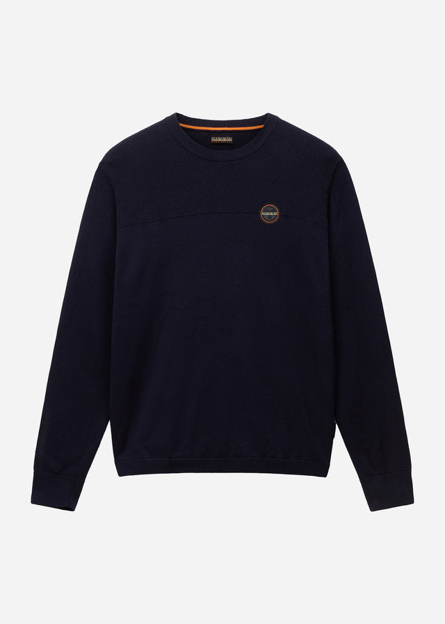 Napapijri Sweaters  Derri crewneck sweater  - blue marine 