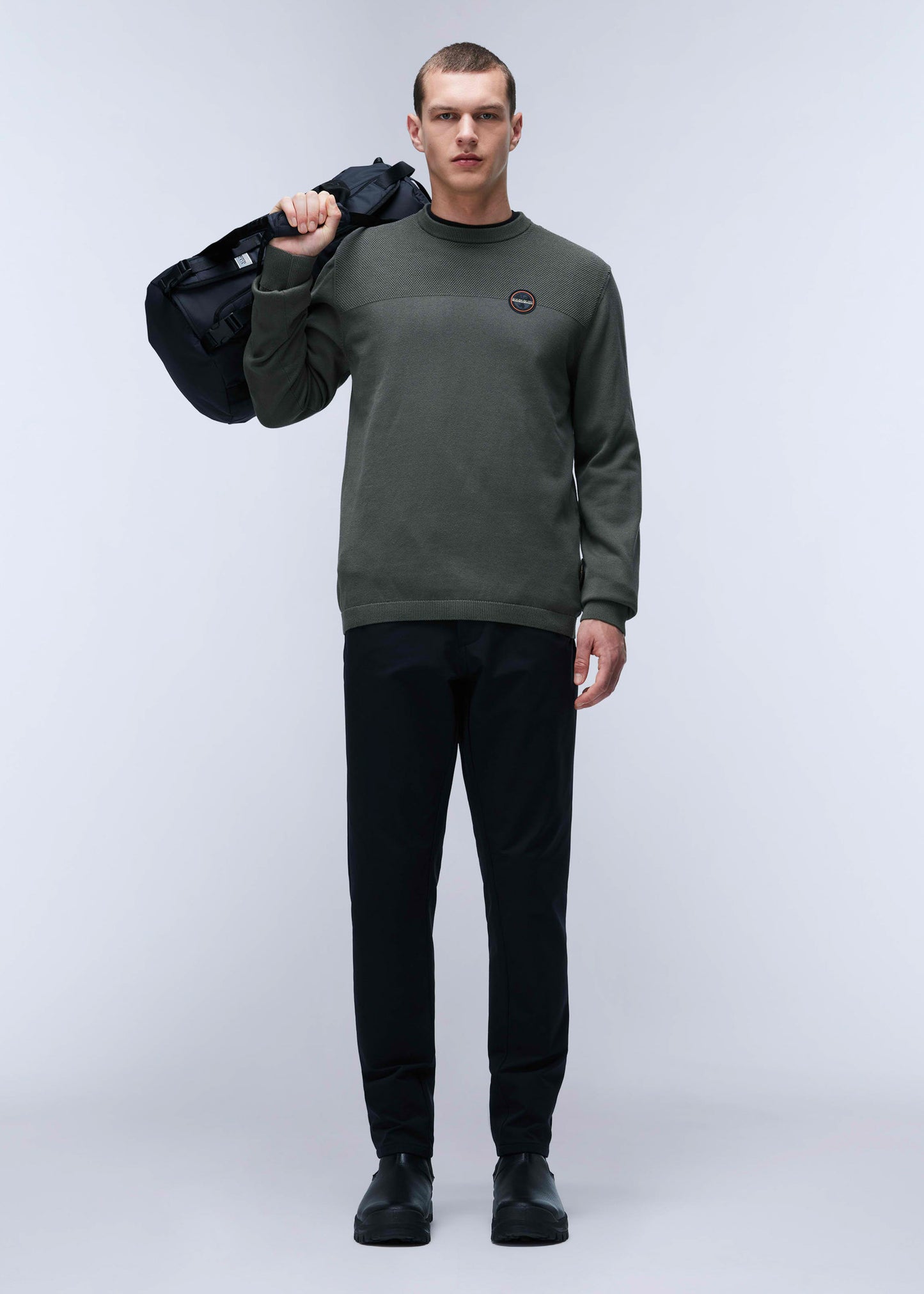 Napapijri Truien  Derri crewneck sweater  - green urban 