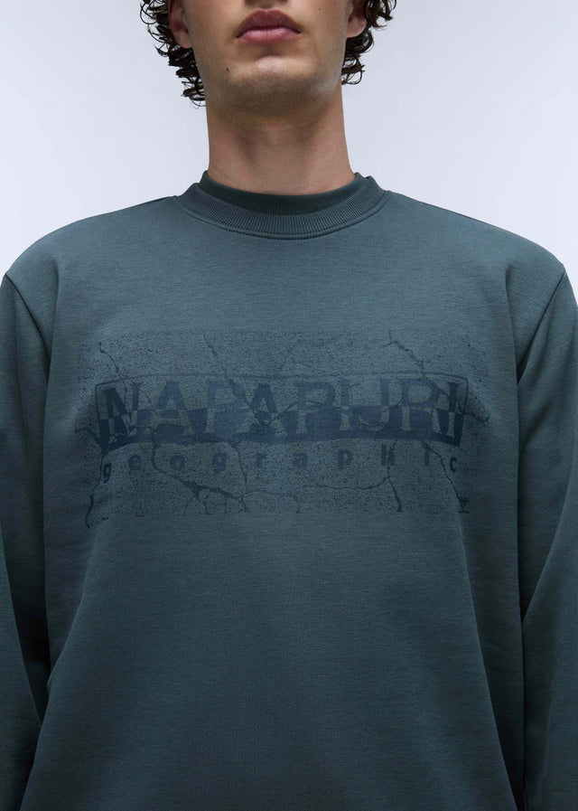 Napapijri Sweaters  Albula crewneck sweater  - green urban 