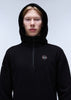 Napapijri Hoodies  Badge halfzip hoodie  - black 