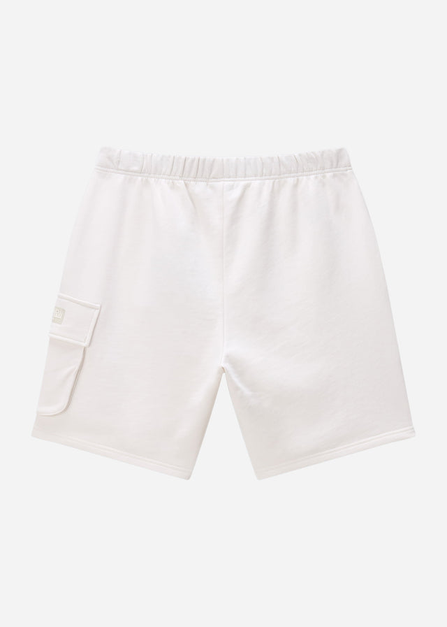 Napapijri Korte Broeken N box logo cargo - white whisper