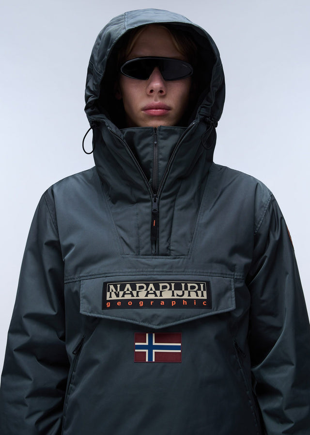 Napapijri Jackets Winter Rainforest overhead jacket next - green urban (Copy)