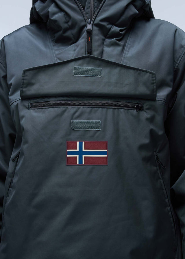 Napapijri Jackets Winter Rainforest overhead jacket next - green urban (Copy)