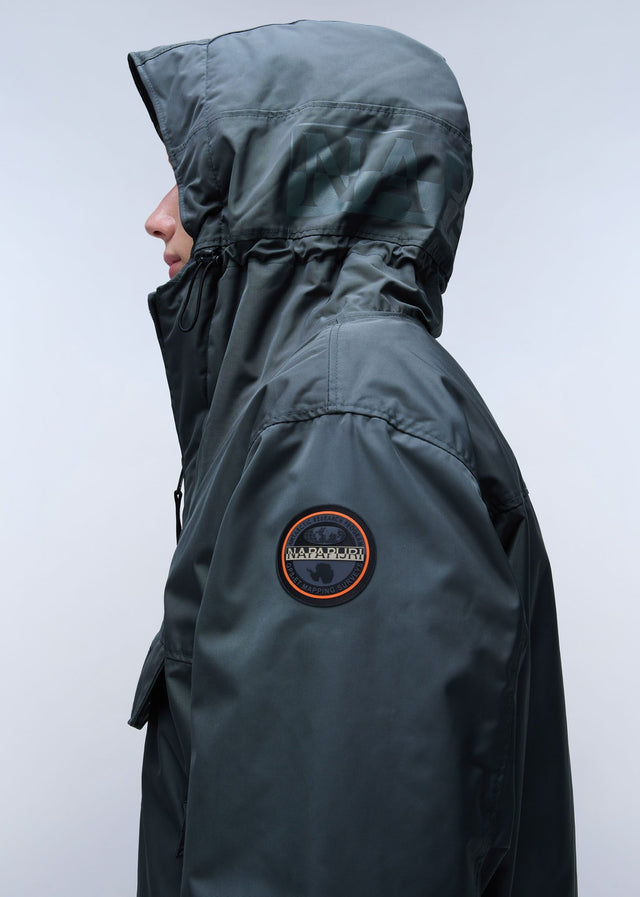 Napapijri Jackets Winter Rainforest overhead jacket next - green urban (Copy)