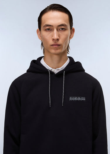 Napapijri Hoodies Back graphic hoodie - black beauty