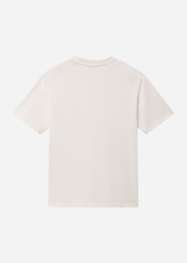 Napapijri T-shirts S small box ss - beige dimity