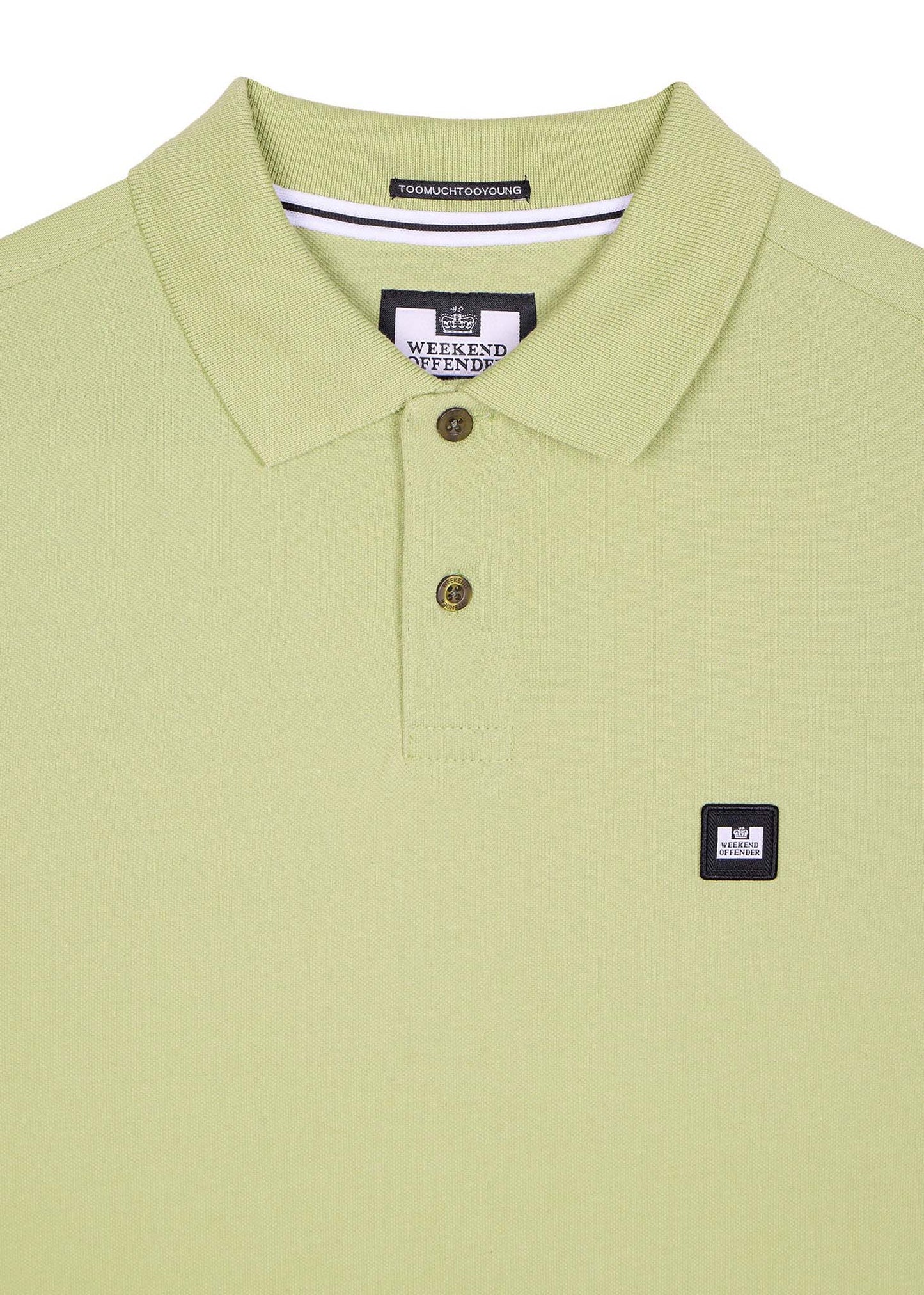 Weekend Offender Polo's  Caneiros - fern moss 