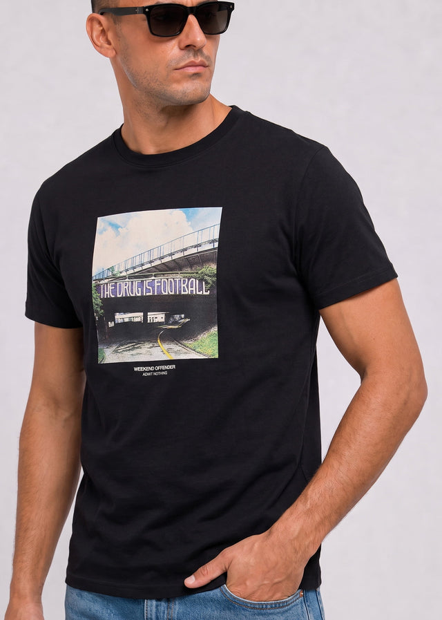 Weekend Offender T-shirts The drug - black